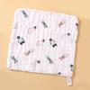 Cartoon Soft Absorbent 6-Layer Children's Gauze Bath Towel - Pure Cotton Baby Washcloth