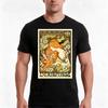 Revue L Ermitage By Paul Berthon 1897 French Artist Art Nouveau Lithograph Tshirt Summer Casual Cotton Tee Unisex Unisex Unisex