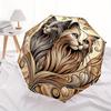 1pc Cats Whiskers Automatic Open/Close Umbrella with Windproof, Functional Design, 8-Rib Sturdy Canopy