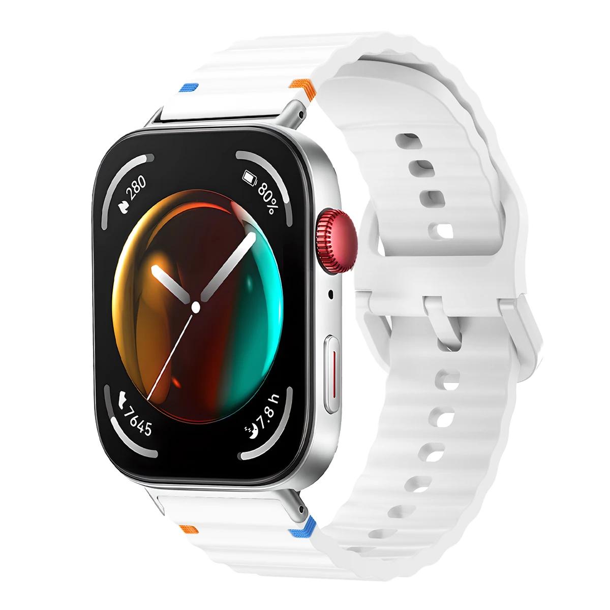 

Спортивный силиконовый ремешок для Huawei Watch Fit 3, ремешок для часов, сменный дышащий браслет для Huawei Watch Fit2/1, браслет Correa For Huawei Fit 3