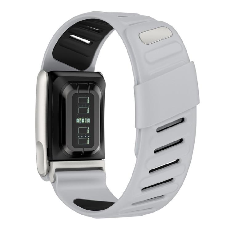 Contemporary Double Color Wrist Straps Ergonomic Silicone Replacement Band Suitable for 5.0/5.0MG Activity Trackers