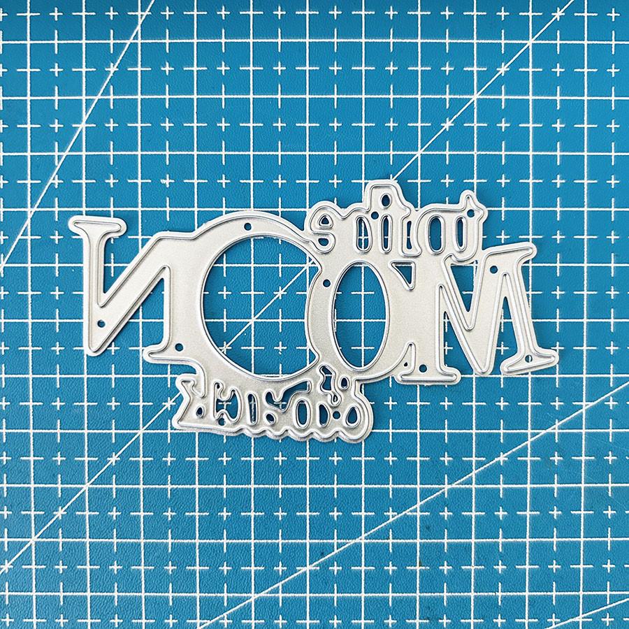 

To The Moon & Back Metal Cutting Dies Stencil for DIY Scrapbooking Photo Album Embossing Paper Cards Crafts Diecuts dies серебряный