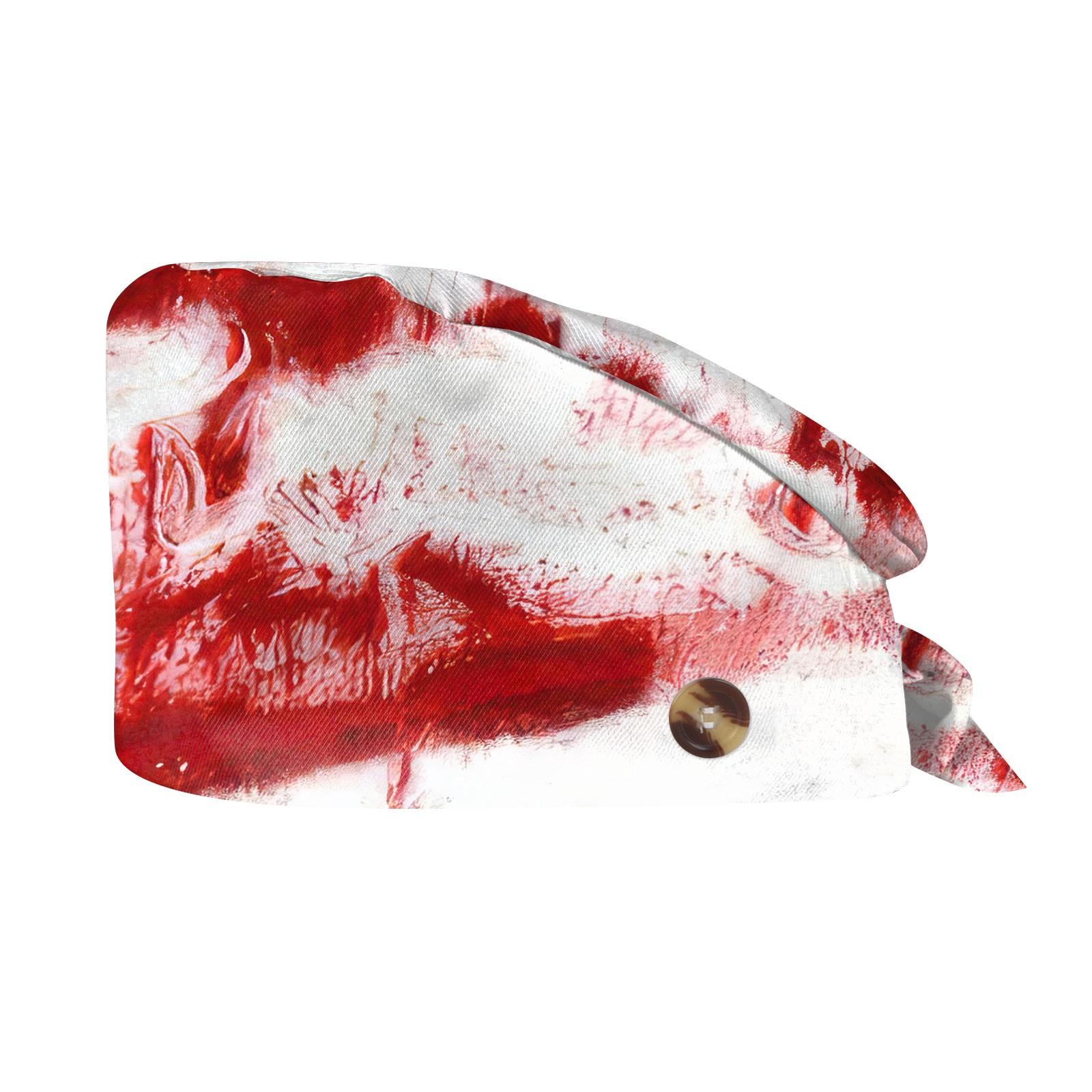 

Модная шляпа для работы на Хэллоуин с принтом Повседневная кепка с сумкой One Size красный