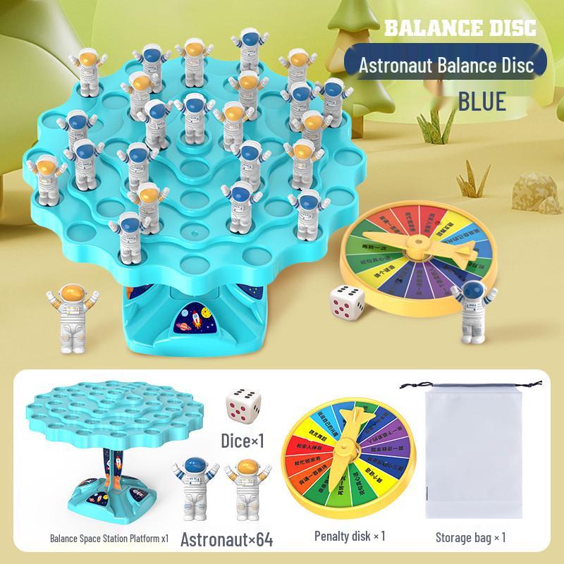 Astronaut Balance Game: Educational Jenga for Kids and Parents