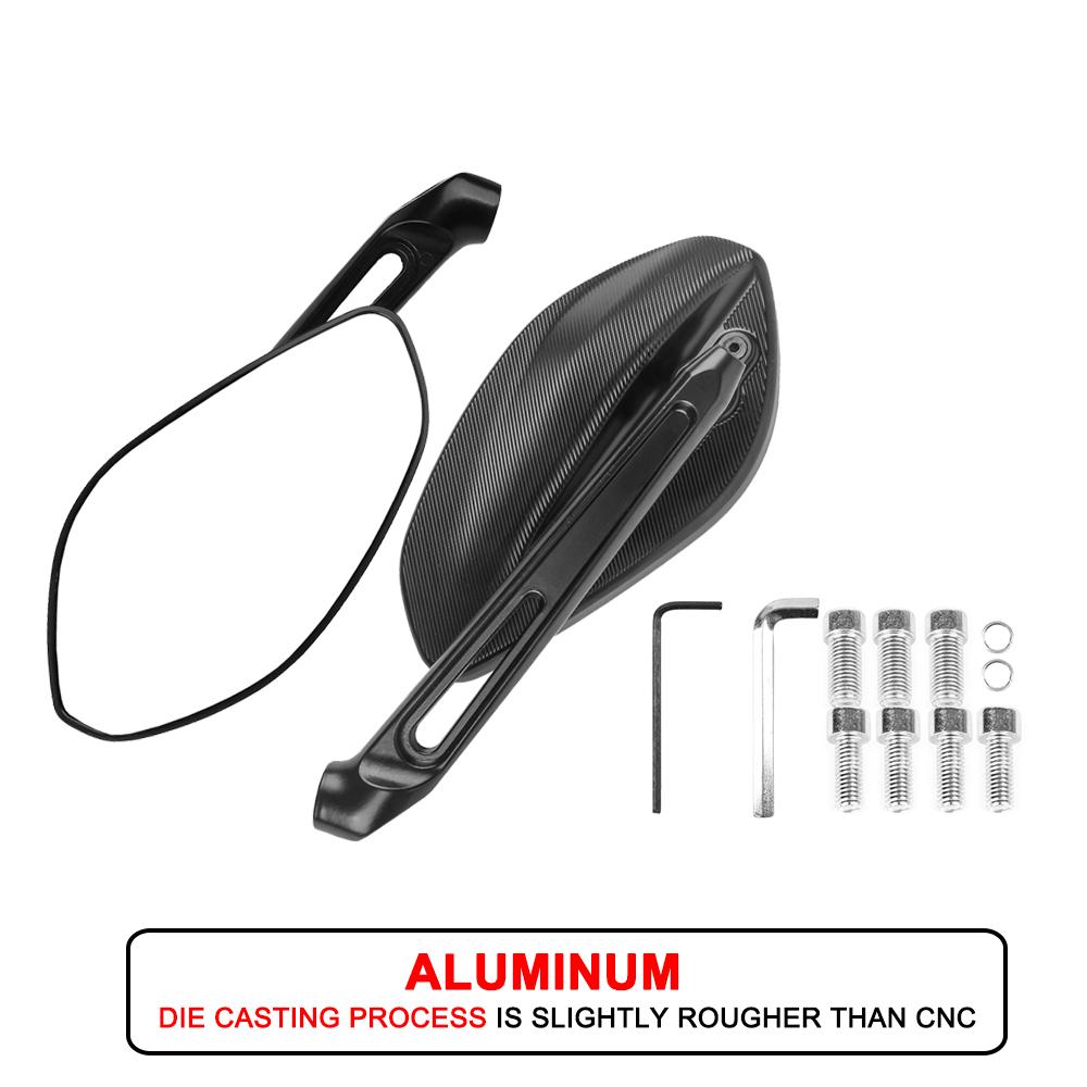 

Universal Motorcycle Side Rearview Mirrors Handlebar Mirror Accessories For Ducati Monster 696 749 796 821 Multistrada 1200/S/GT