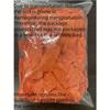 100-1pcs Heavy Duty Orange Nitrile Disposable Gloves with Diamond Textured Grip for Industrial and Mechanic Safety