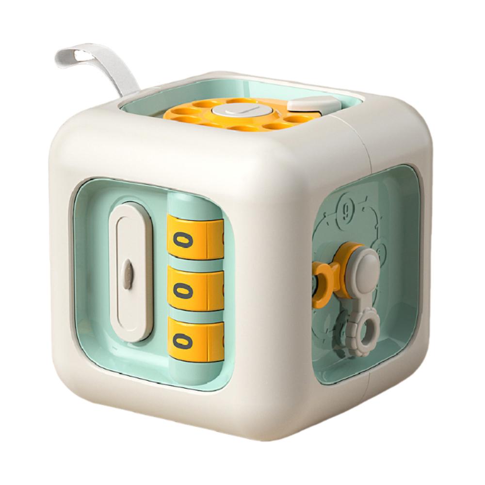 Practice Skills Montessori Educational Toys Creative Early Education Activity Cube  Baby