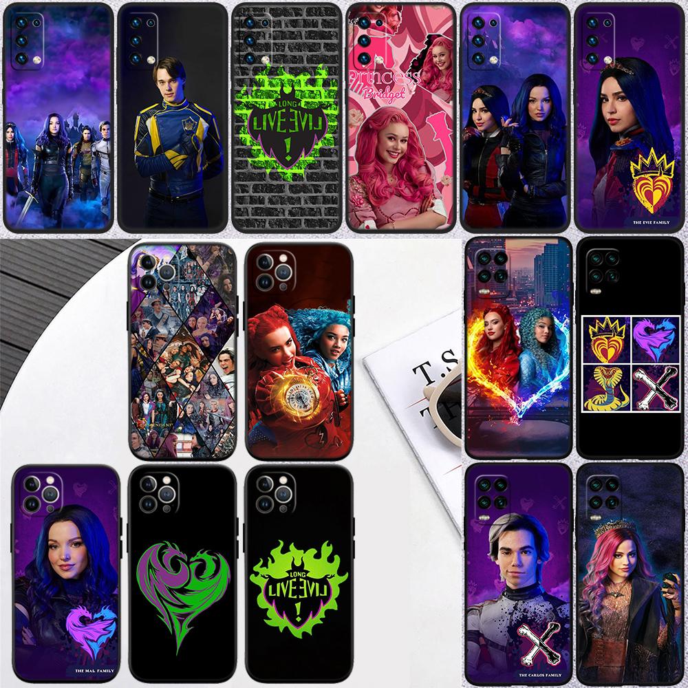 Descendants Phone Case for Samsung Galaxy S20 S21 Ultra FE Plus A26 A30 A30S A31 A52 A42 A50 A50S