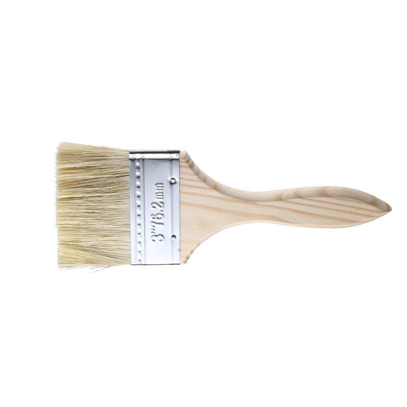 Luwei Wooden Handle Paint Brush Set 3 Inch