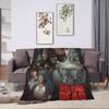 Walking Deads   Flannel Blanket Winter  Soft Throw Blanket for Kids Adult Couch Bed Print Bedspread Sofa Bed Cover
