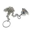 [Walking Device] Stainless Steel Chastity Lock Pot Cover CB Cage with Chain Couple Game Tools Adult Supplies