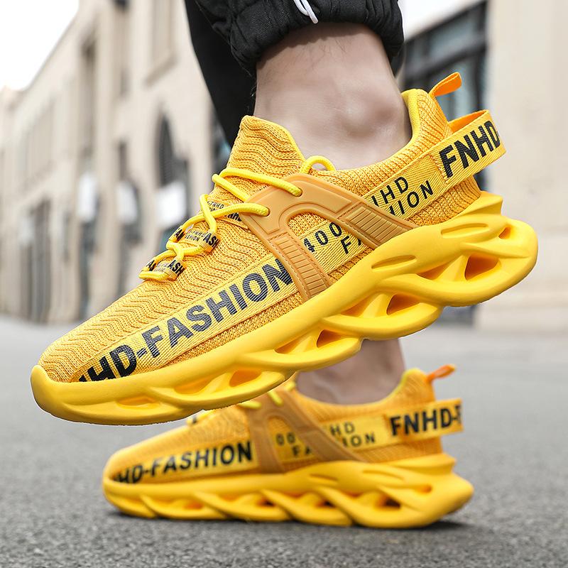 Hot Sale Men's Purple Sneakers Plus Size 36-48 Lightweight Breathable Sports Shoes Men Comfortable Platform Casual Man Sneakers