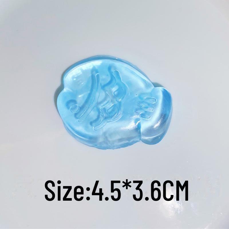 

Симпатичные кубики льда с морской солью в стиле Xiaohongshu, гелевые игрушки для снятия стресса Blue Snapper (Small) синий