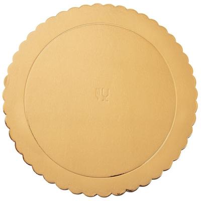 Cake Base, Golden Round Cake, 32 Cm