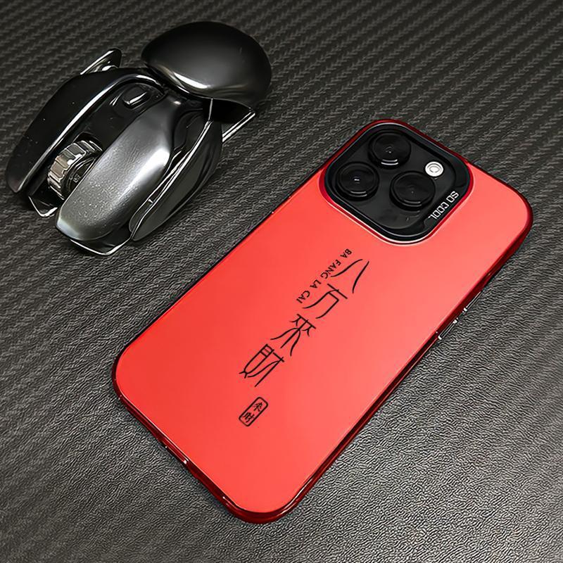 

Bafanglaicai для IPhone17promax16plus Колір Сріблястий 15 Чохол для Мобільного Телефону 1413 для Apple 12 Особистість For Apple 6