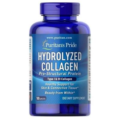 Hydrolysiertes Kollagen 1000 mg, 180 Kapseln
