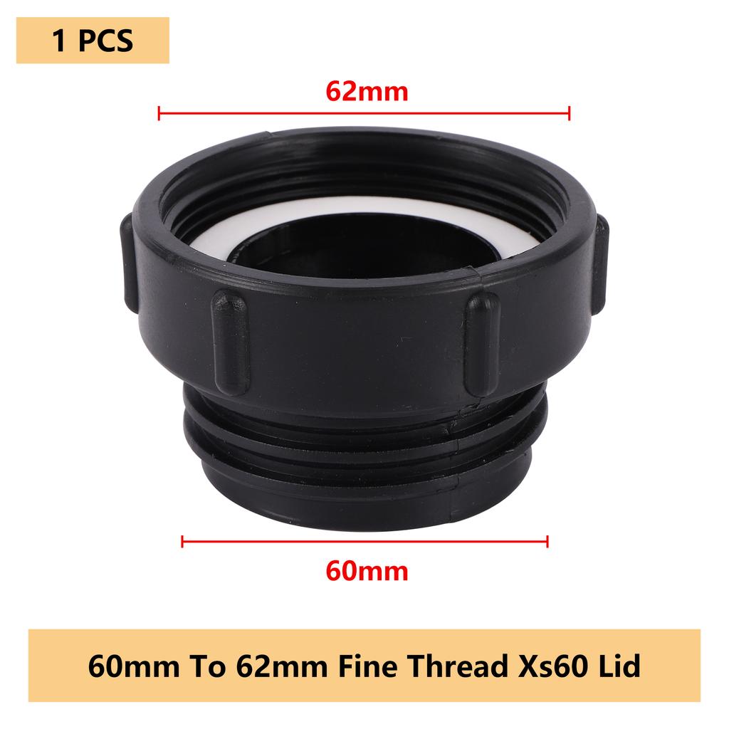 45/43mm Ibc Suitcase Water Tank Drainage Diversion Tube S60 Internal Thread Valve Cover Bucket Water Tank Nozzle Accessories