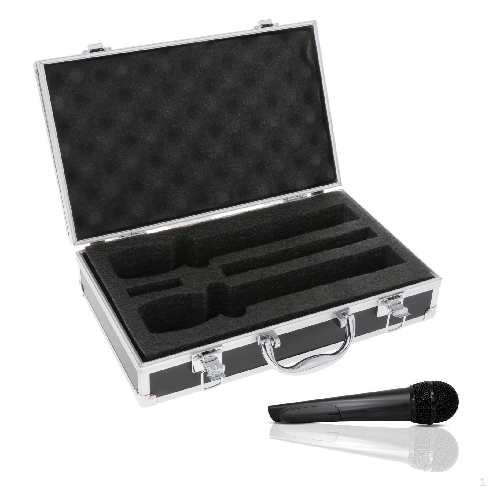 

Storage Case with Foam Padding for Broadcasting Black