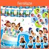 Fun-filled Luca Party Ocean Theme Cake Decoration Ornaments For Festivities