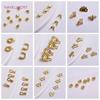 Wholesale Strong Magnetic Clasp Connector 18K Gold Plating Brass Mag-Lok Magnetic Clasp DIY Jewellery Making Supplies