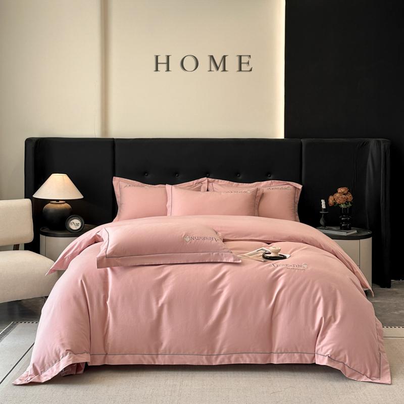 A-Class All Cotton Long Staple Cotton Thickened Brushed Four-Piece Set