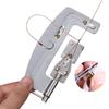 Compact Fishhook Tying Tool, Manual Knot Assist, Made of Stainless