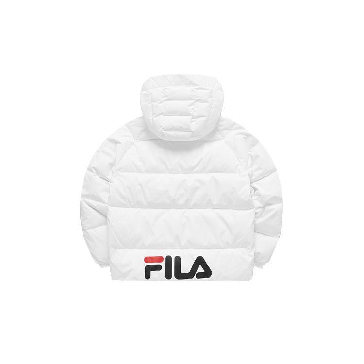 FILA Fusion Sports Loose Thick Warm Down Jacket Winter Women outerwear White T51W111910AWT