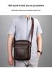 Kangaroo Men's Crossbody Bag - Single Shoulder Bag for Business Travel and Casual Wear