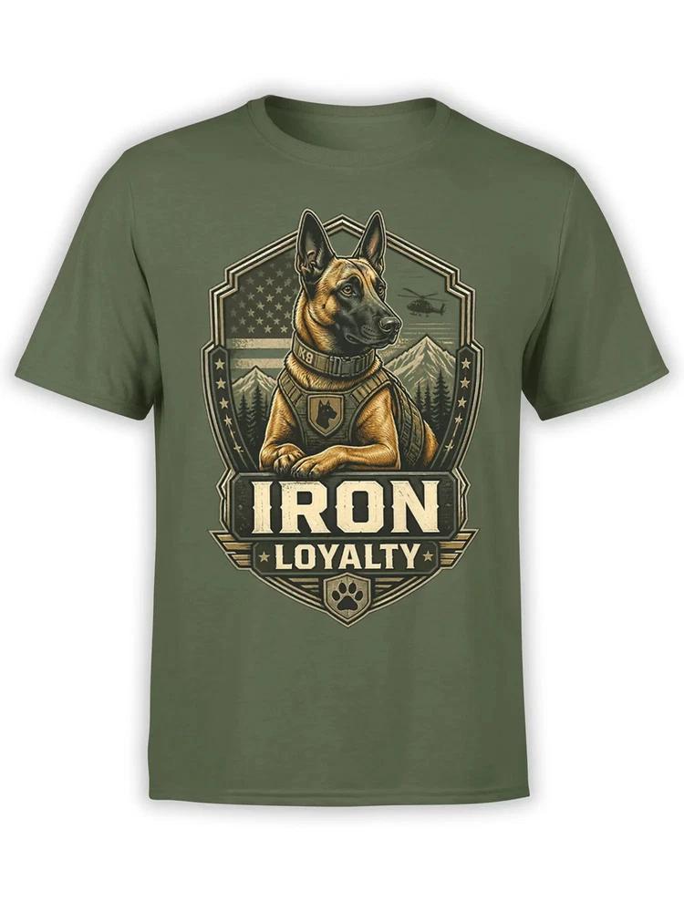 Iron Loyalty K9 Dog Tshirt Unisex S