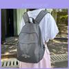 Large Capacity Waterproof Backpack Lightweight Wide Shoulder Straps For School And Commute