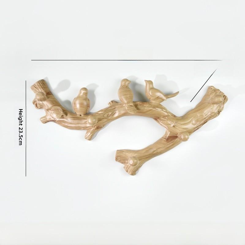 Sleek Bird Wall Hook Resin Organizer For Bathroom And Bedroom Storage Accessory