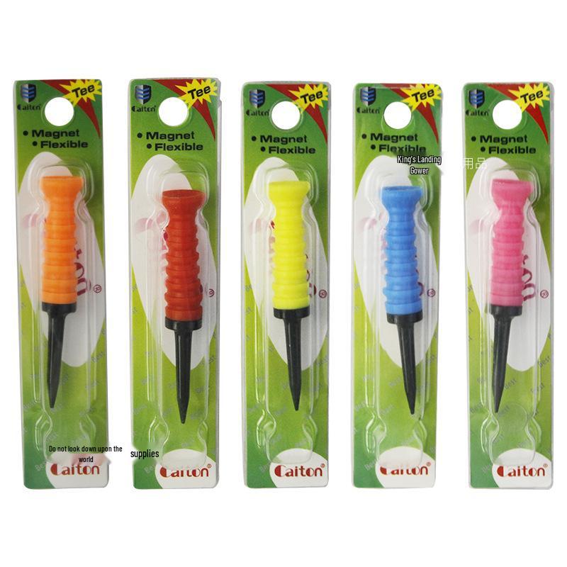 Elastické golfové odpaliště - Měkký gumový omezovač, K dispozici v 5 barvách