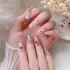 1000Pcs/Set Nail Art Rhinestone Acrylic Assorted Mini Star Love Heart Waterdrop Flower Geometric Shape Charm DIY Nail Decoration Accessories