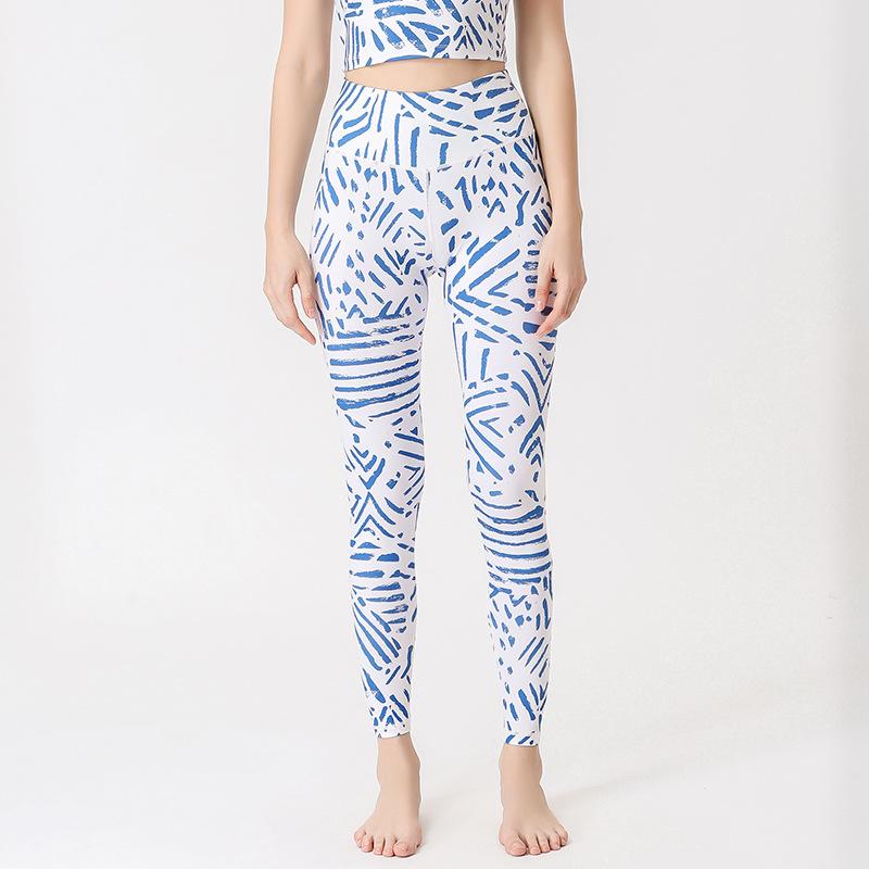 New Printed Yoga Leggings for Women: High-Waisted, Butt-Lifting, Shaping Leggings for Yoga and Fitness