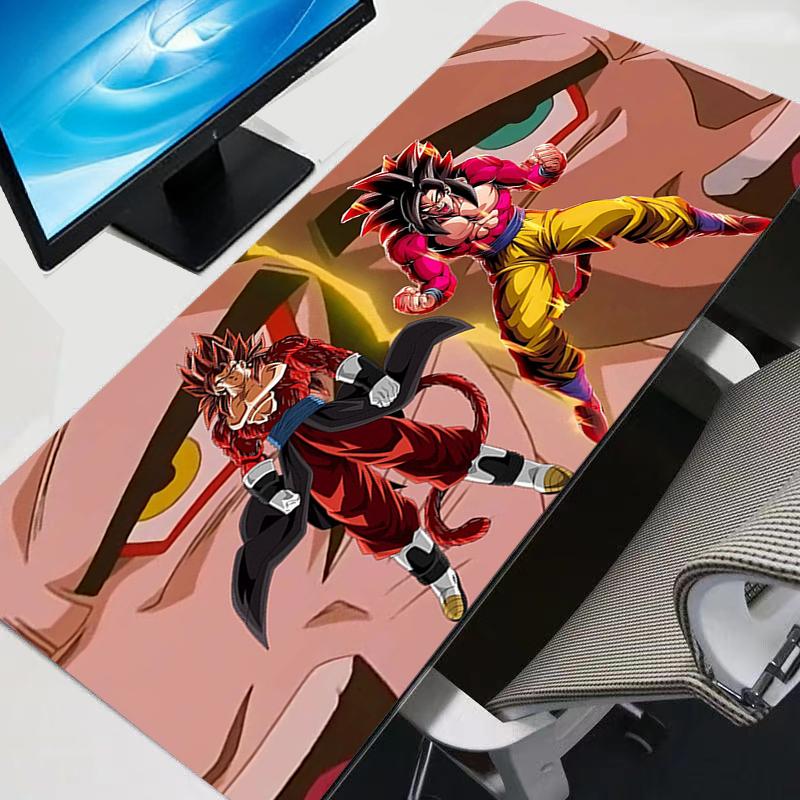 Mouse Pad rubber table Gamer Desk mat Computer keyboard rug gaming accessories carpet Dragon Balls Vegeta Goku Anime mousepad