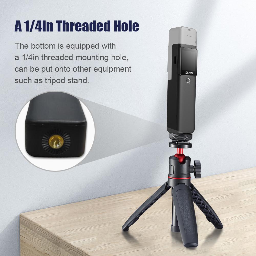 SJCAM C300 Camera Battery 3.7V 2800mAh with 1.33in Touch Screen 1/4in Threaded Hole & Handle