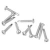 100Pcs Self Drilling Screw Stainless Steel Cross Round Head M4.2x25 Fastener Set Kit