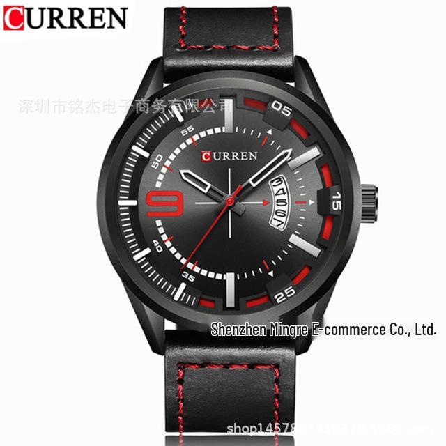 CURREN 8295 Men s Fashionable Waterproof Quartz Casual Wristwatch