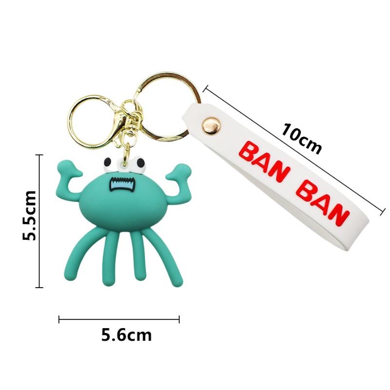 Banban Garden Keychain Cute Pvc Plush Hanging Decoration For Kindergarten