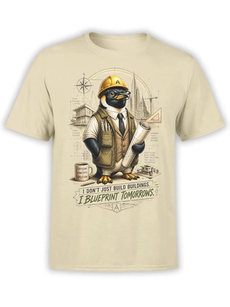 Architect Penguin TShirt Unisex S