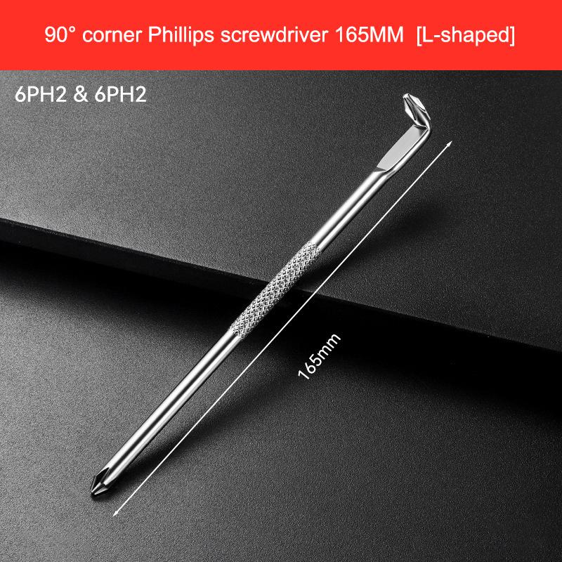 L/S-Shaped Double Head Screwdriver, High Torque Mini Small Cross Screwdriver, High Hardness Double Head Screwdriver