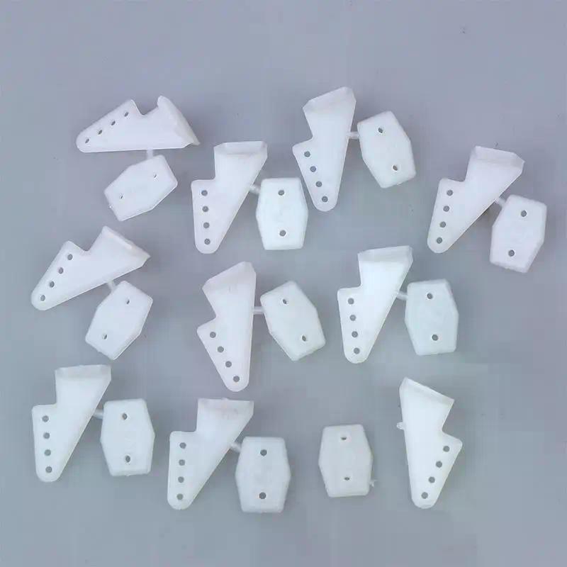 10 Sets/lot With Screws Pin Horns 18x26 4hole L18xW13xH26 RC Airplanes Parts Electric Planes Foam Aeromodelling