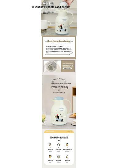72-Hour Long-Lasting Cartoon Thermos 2025: Large Capacity Home Kettle