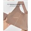Plus Size Seamless Bra Women Large Bust Gathering Sports Bra Invisible Wireless Underwear