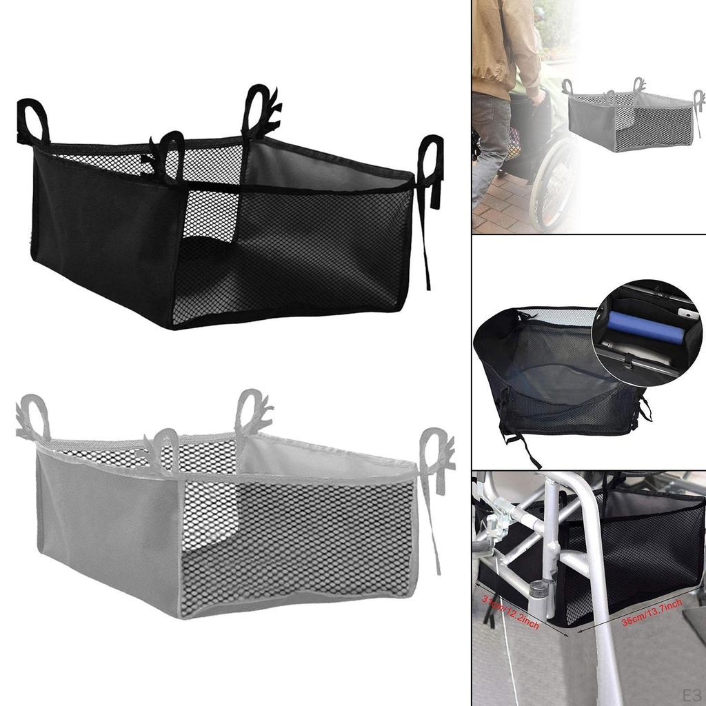 Wheelchair Under Seat Storage Bag Rollator for Seniors Women