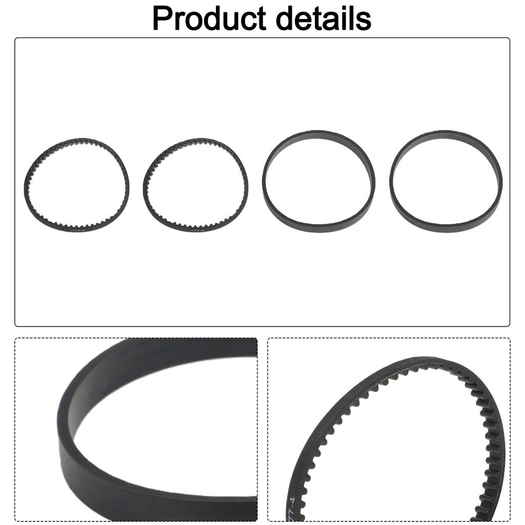 2 Sets Vacuum Cleaner Belt Replacement for Bissell For ProHeat 6960W 0150621 Accessory Pack Connecting Motor To Brush Roller Bar