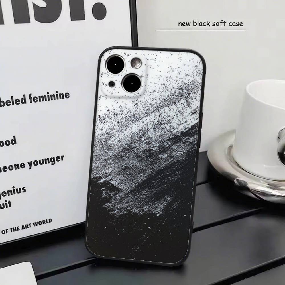 

Модный матовый чехол для телефона IPhone 17 Air 16 15 14 13 12 11 Pro Черный мягкий чехол iphone 14 Pro