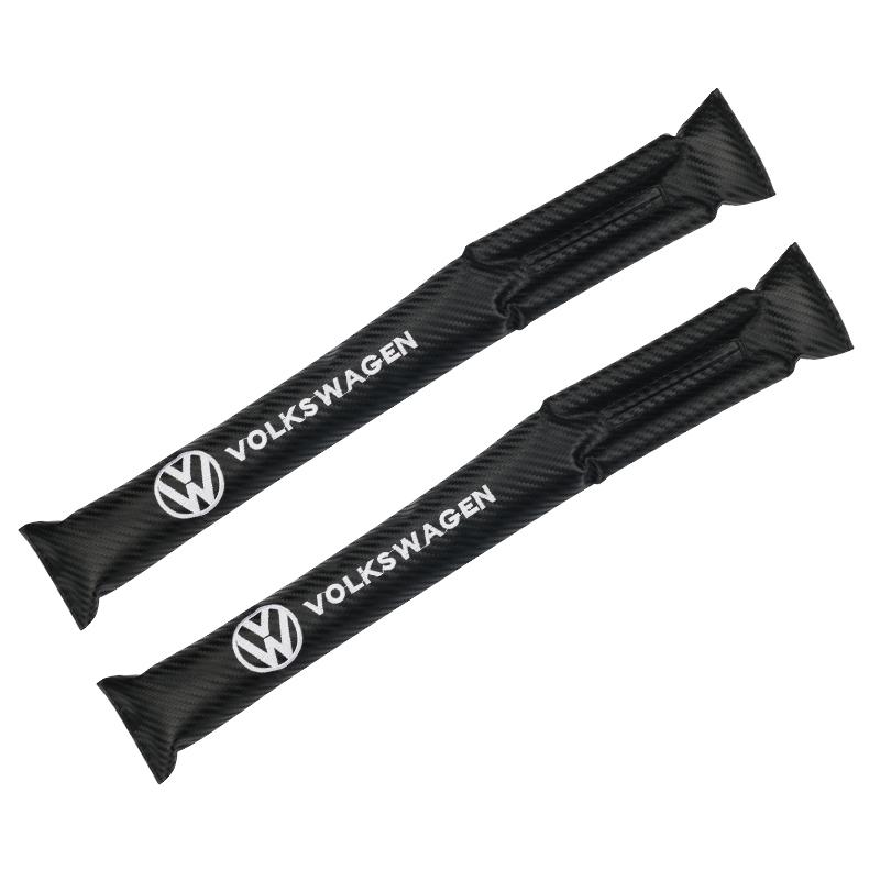 For VOLKSWAGEN VW Carbon Fiber Leakproof Protective Seat Gap Car Cover Pad for VW Volkswagen Golf Polo Passat Touran Jetta acces