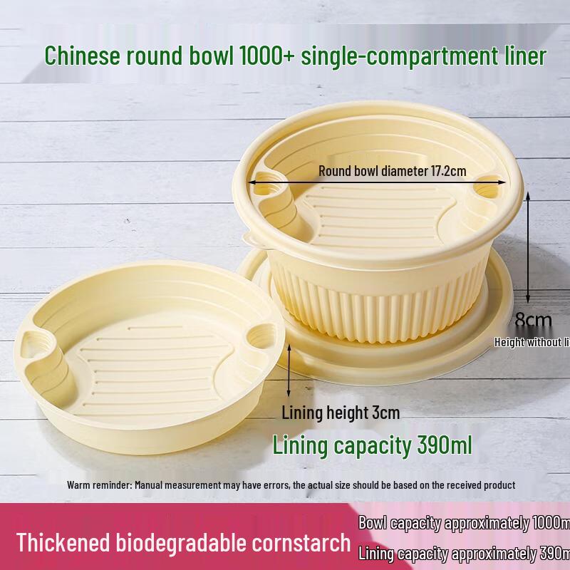 

Eco-Friendly Disposable Food Containers