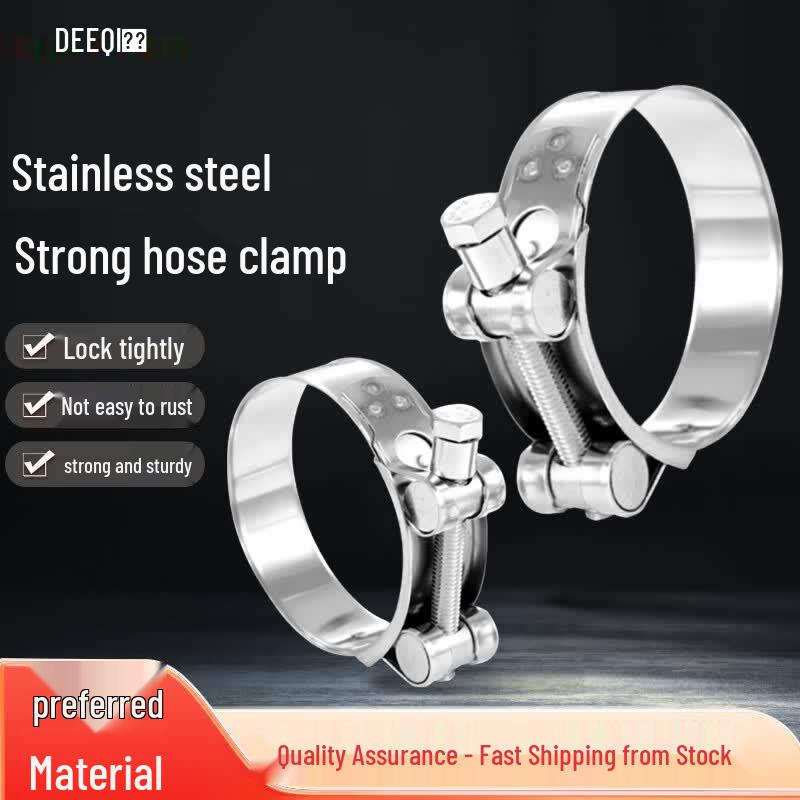Deqi 304 Stainless Steel Hose Clamp